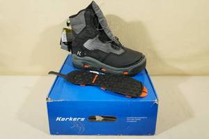 lot 5 image: Korkers Darkhorse Wading Boots - Mens 13