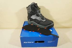 lot 9 image: Korkers Darkhorse Wading Boots - Mens 15