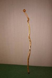 lot 41 image: Knotty Wood Walking Stick