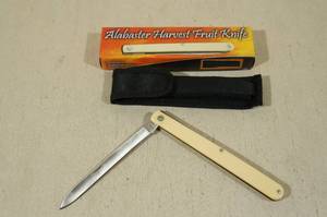 lot 53 image: Alabaster Harvest Fruit Knife