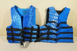 lot 82 image: 2 Full Throttle Blue Life Jackets