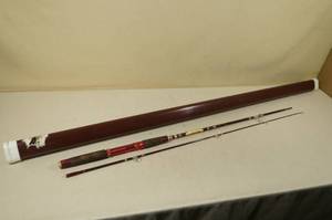 lot 88 image: Vintage Berkley Cherrywood Fishing Rod with Fenwick Case