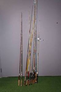 lot 112 image: Antique and Vintage Fishing Rods