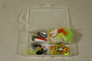 lot 115 image: Plano Tray with Fishing Tackle