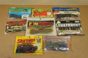 lot 132 image: Assorted Soft Baits