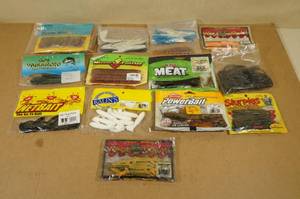 lot 136 image: Assorted Soft Baits
