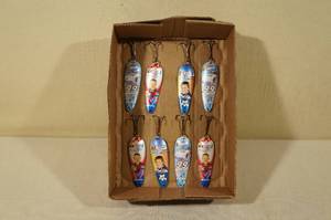 lot 156 image: NASCAR Fishing Spoons