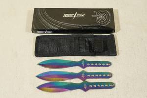 lot 161 image: Perfect Point Throwing Knife Set