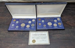 lot 23 image: 2 Sets of Americas All-Time Favorite Rare Coins Collection