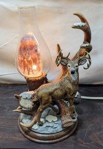 lot 35 image: Bradford Exchange Out Of The Clearing Lamp