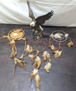 lot 60 image: Collection Of Eagle Dcor