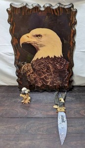 lot 61 image: Collection Of Eagle Dcor