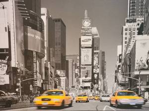 lot 66 image: Times Square Cab Poster