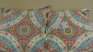 lot 16 image: 2 Pack 24H x 24W Throw Pillows