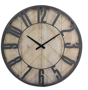lot 21 image: 24 Sonoma Goods For Life Mixed Media Wall Clock