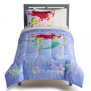 lot 42 image: Twin Disneys The Little Mermaid Ariel Comforter Set by The Big One 400560298297