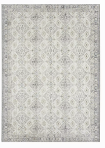 lot 68 image: Ivory  Size 24X72 Sonoma Goods For Life Printed Washable Area and Throw Rug