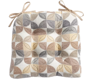 lot 71 image: 3 Pack Food Network Waterfall Spice Reversible Chair Pad 047218262981