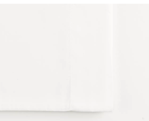 lot 73 image: Queen Set White The Big One Extra Soft Sheet Set and Pillowcases 400682897842