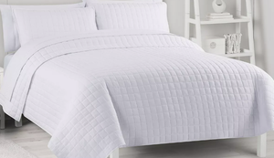lot 87 image: Queen The Big One Garment Washed Quilt Set with Shams