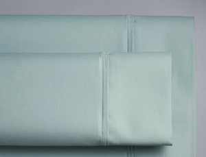 lot 88 image: Queen Color Slate Blue Simply Vera Vera Wang 800 Thread Count Egyptian Cotton Sheet Set and Pillowcases 887719076768