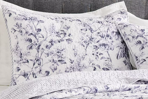 lot 116 image: King  CAL King Sonoma Goods For Life Heritage Elodie Printed Quilt or Sham 400282261166
