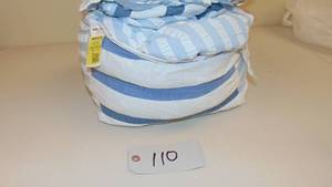 lot 110 image: Twin INKIVY Cameron Duvet Cover Set
