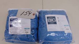 lot 154 image: 2 Pack Twin The Big One Easy Care 275 Thread Count Sheet Set 400810595244