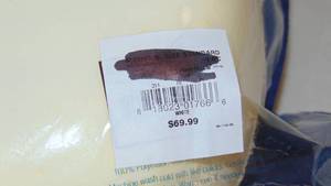 lot 169 image: The Big One Gel Memory Foam Side Sleeper Pillow 818023017666
