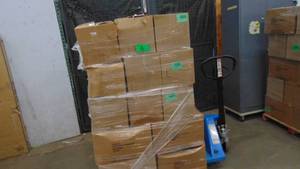 481 Pounds Mixed Easter 35 Boxes Totaling 481 Pounds With Pallet
