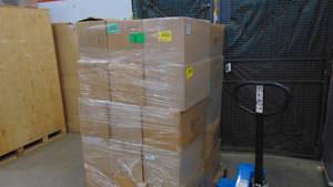 389 Pounds Mixed Easter 35 Boxes Totaling 389 Pounds With Pallet