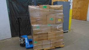 358 Pounds Mixed Easter 35 Boxes Totaling 358 Pounds With Pallet