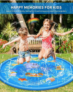 Mixed Lot of 67 Inflatable Sprinkler Pools and Sprinkler Pads for Kids