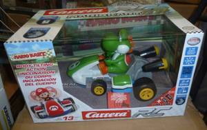 lot 12 image: Yoshi MarioKart Remote Control Car