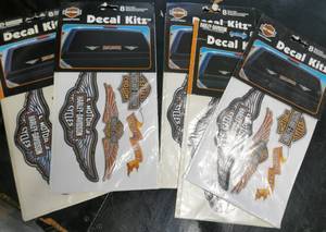 lot 37 image: Mixture of stickersdecals