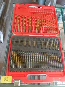 lot 61 image: 115 piece drill bit set