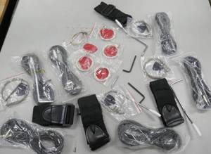 lot 94 image: Electric guitar strings, picks, straps, plugs