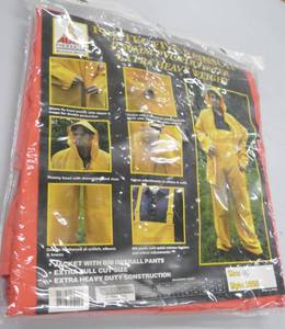 lot 175 image: 2 sets of Rain Gear Jacket and Pants - 6XL