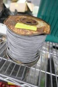 lot 199 image: Roll of electric fence wire