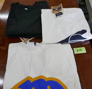 lot 241 image: 3 Mens 3XL tshirts