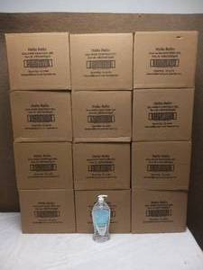 12 NEW CASES OF HELLO BELLO HAND SANITIZER