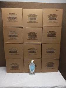 12 NEW CASES OF HELLO BELLO HAND SANITIZER