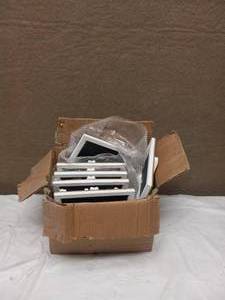CASE OF CHALKBOARD EASEL WITH WHITE FRAME AND STAND