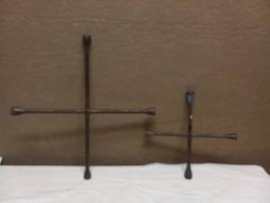 2 - 4 WAY LUG WRENCH