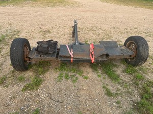 lot 8 image: Car Dolly  good useable condition includes  hold down straps