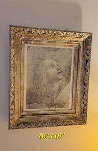 lot 53 image: Raffaello Santi Relief Print