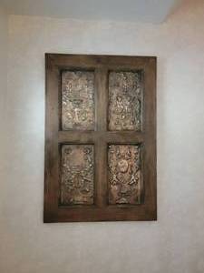 lot 101 image: Victorian Cherub Pannels