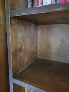 lot 106 image: Rugged Oak Library Bookcases