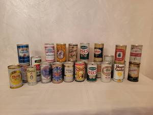 lot 133 image: Groovy 70s Beer Can Collection
