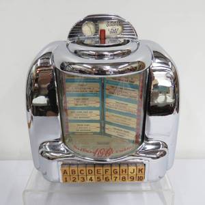 lot 4 image: Seeburg Wall-o-Matic Countertop Jukebox